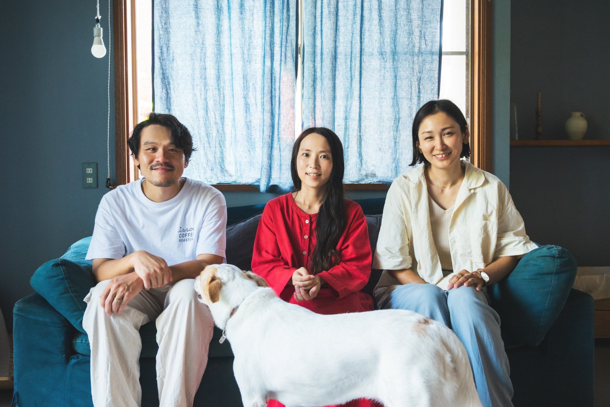 GOOD NIGHT SUIT オーガニックコットン　パジャマ　冬用　紺　S レディースムーンライトオーガニックコットンパジャマ – GOOD