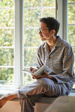 UNISEX GLEN CHECK ORGANIC COTTON PAJAMAS