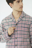 MEN'S HOLIDAY CHECK ORGANIC COTTON PAJAMAS