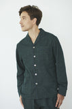MEN’S MOSS GREEN ORGANIC COTTON PAJAMAS