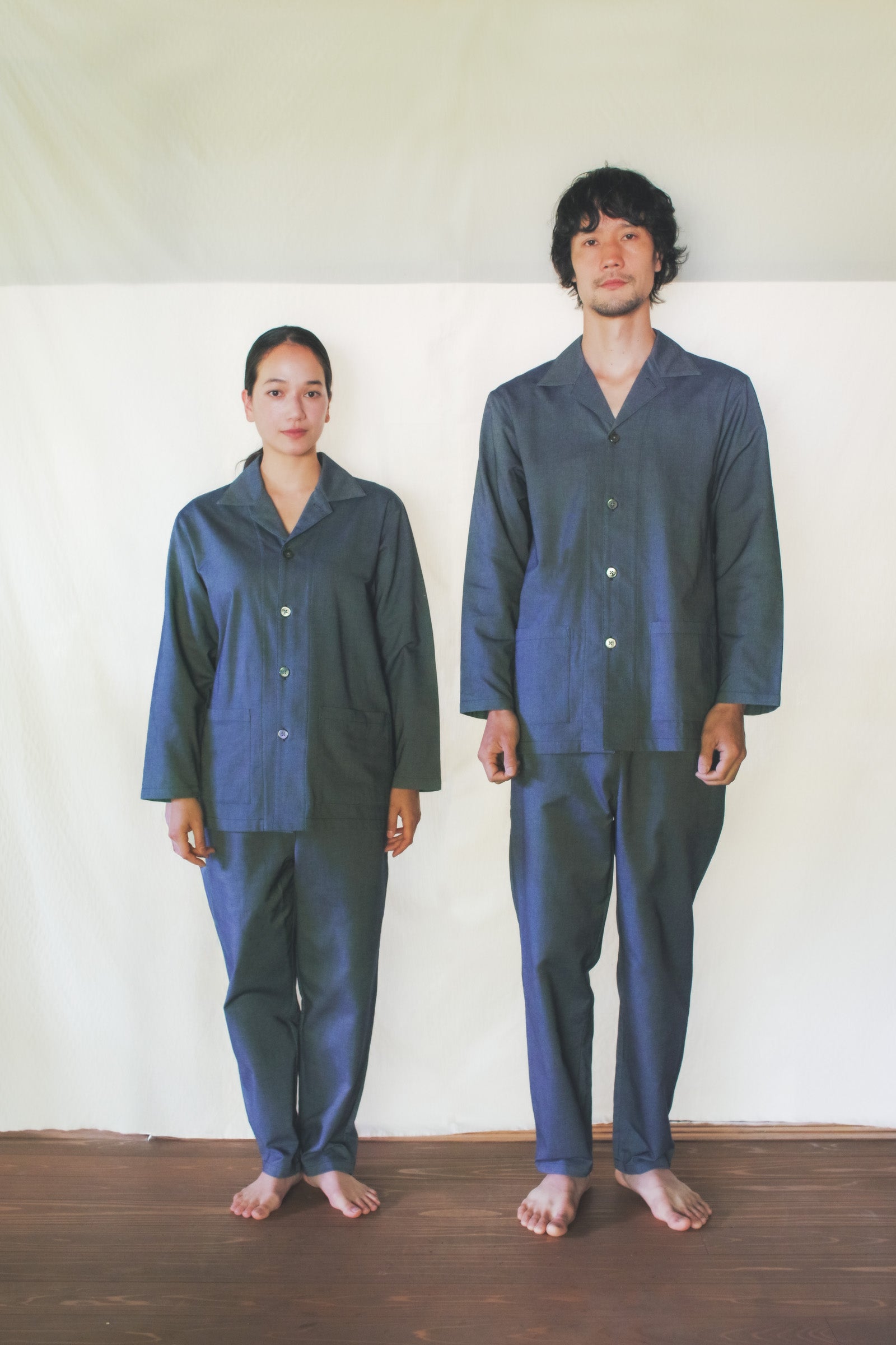 ユニセックスデニムオーガニックコットンパジャマ – GOOD NIGHT SUIT