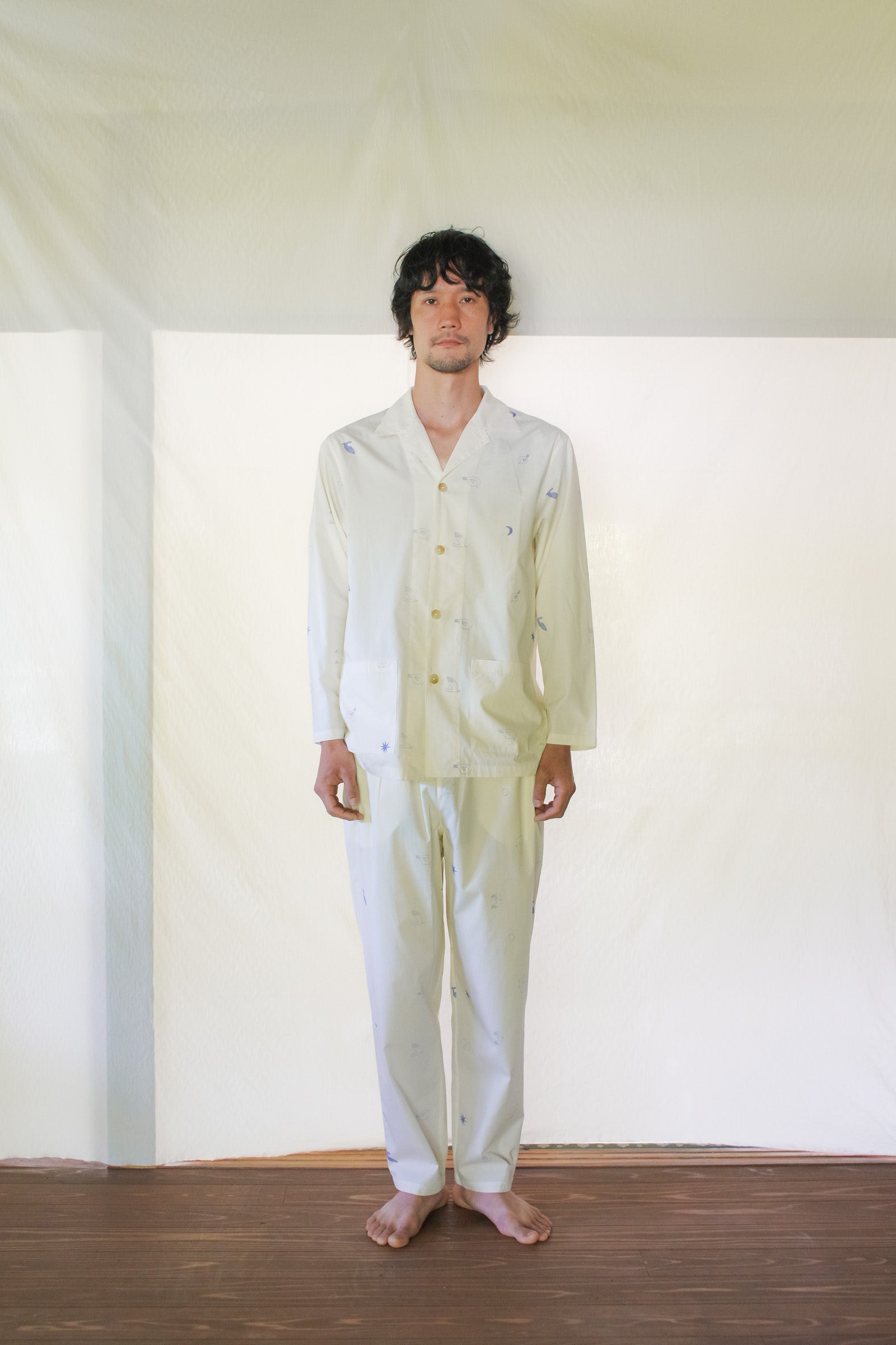 GOOD NIGHT SUIT パジャマ上下 UNISEX AMYDEPANA ORGANIC COTTON PAJAMAS – GOOD NIGHT SUIT