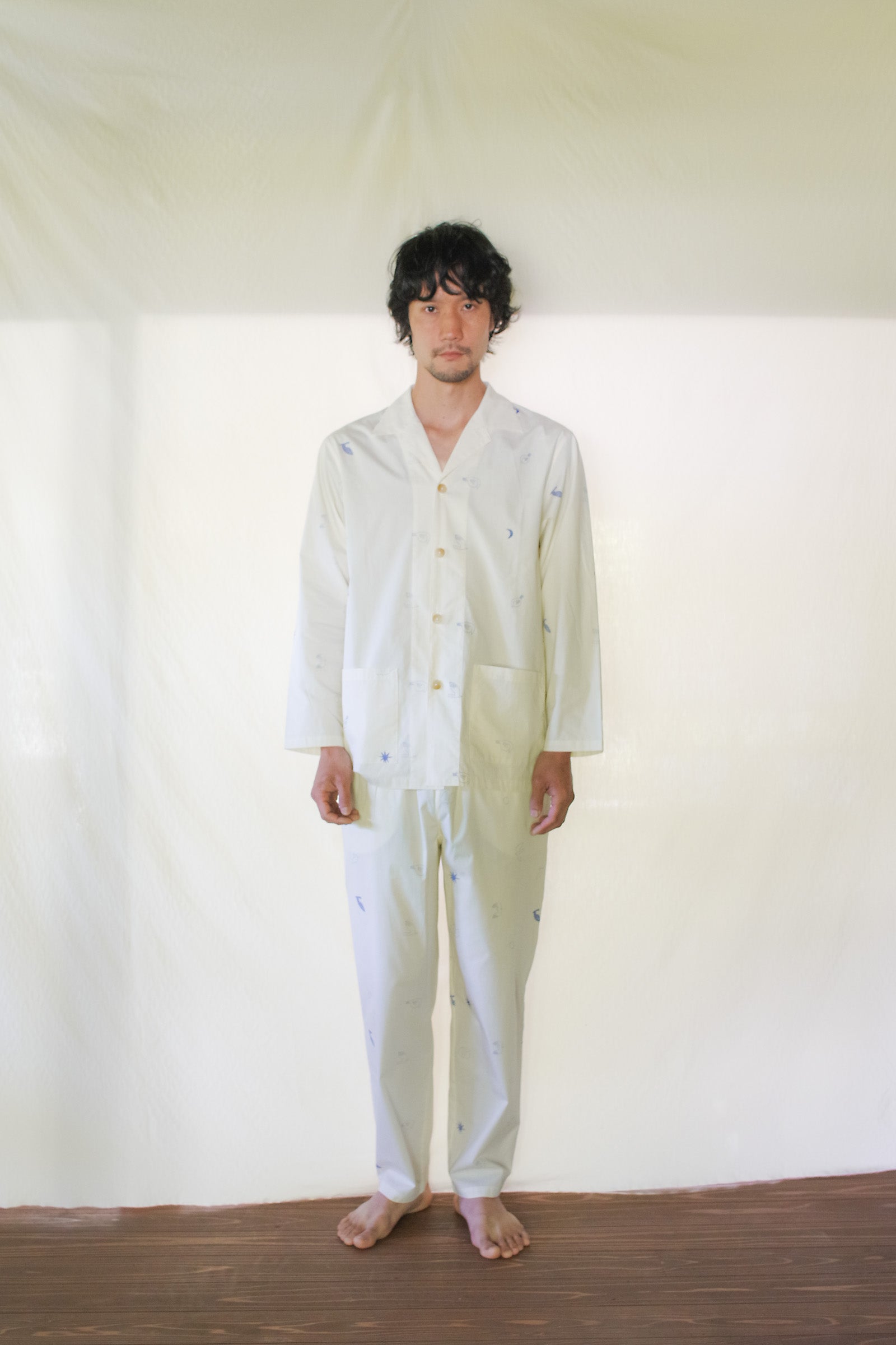 GOOD NIGHT SUIT パジャマ上下 UNISEX AMYDEPANA ORGANIC COTTON PAJAMAS – GOOD NIGHT SUIT