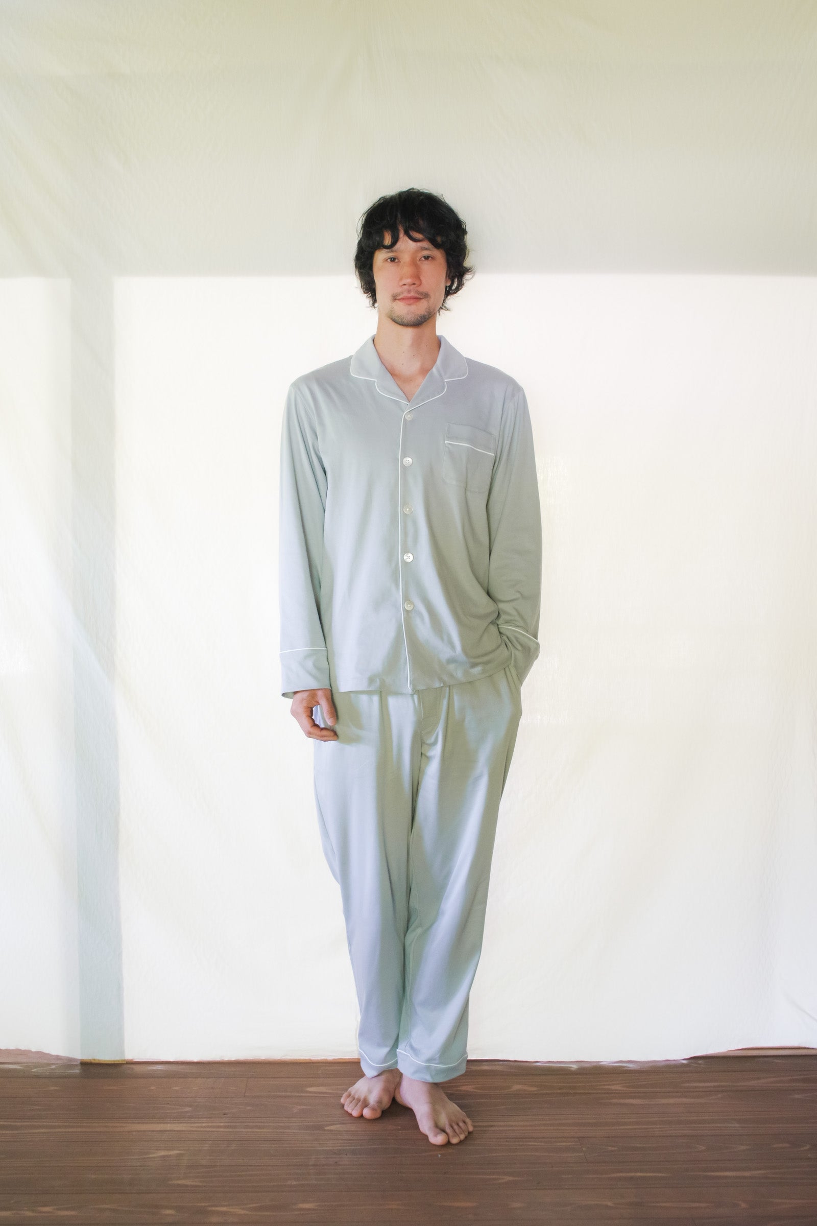 GOOD NIGHT SUIT パジャマ上下 グレーシルキーオーガニックコットンパジャマ ペア – GOOD NIGHT SUIT