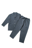 UNISEX DENIM ORGANIC COTTON PAJAMAS