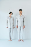 【ペア】UNISEX SILENCE STRIPE ORGANIC COTTON PAJAMAS