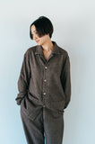 UNISEX THE WARMEST YAK ORGANIC COTTON PAJAMAS BROWN
